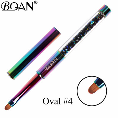 BQAN Gel Brush Körömkefe Köröm Art Ecset Vonal Festés Ecsetek Kristály Akril Vékony bélés Rajztoll Manikűr Eszközök UV Gél