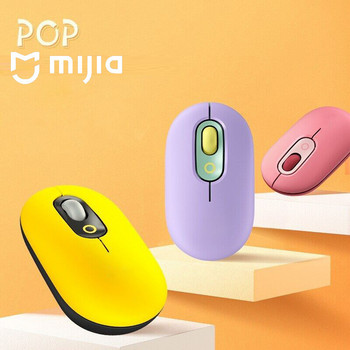 XIaomi POP MOUSE Pink Cute Mouse Bluetooth Wireless Mouses Pc Gamer Complete Accessories Механична мишка за Notebook Tablet