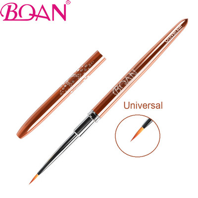 BQAN Rose Gold körömkefe UV zselés ecset hosszabbító bélés ecsetvonalak bélés rajzecset köröm toll főkörömápolási eszköz