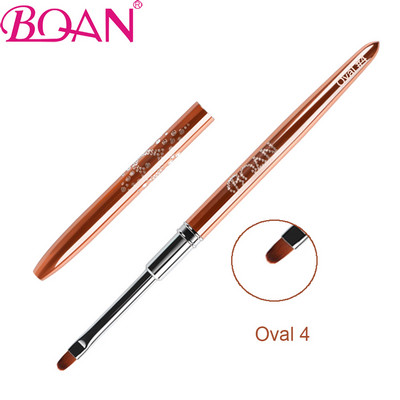 BQAN Rose Gold körömkefe UV zselés ecset hosszabbító bélés ecsetvonalak bélés rajzecset köröm toll főkörömápolási eszköz