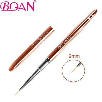 BQAN Rose Gold körömkefe UV zselés ecset hosszabbító bélés ecsetvonalak bélés rajzecset köröm toll főkörömápolási eszköz