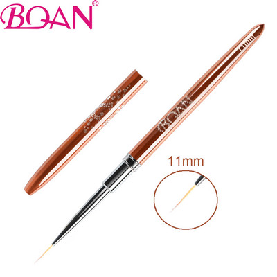 BQAN Rose Gold körömkefe UV zselés ecset hosszabbító bélés ecsetvonalak bélés rajzecset köröm toll főkörömápolási eszköz