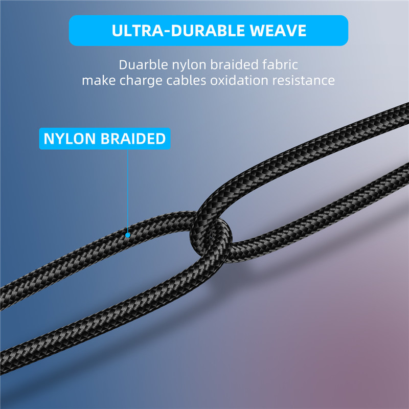 USLION 100 W USB C-C-tüüpi USB kaabel Xiaomi 12 Pro Samsung Huawei kiirlaadimise 4.0 PD kiirlaadimise jaoks MacBook Pro sülearvuti jaoks