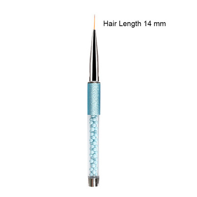 5/7/9/11/14/20 mm Nail Art Liner kistovi za manikuru Akrilne tanke linije cvjetnog dizajna Olovka za crtanje UV gel kist Alati za slikanje