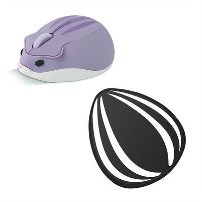 CHYI Ergonomski 2.4G bežični miš Slatki crtani hrčak miš USB optički 3D računalni miševi za PC Laptop Tablet Djevojka Poklon za djecu