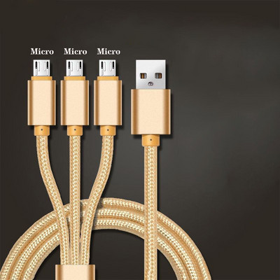 null 3 u 1 Kabel usb c Tip c Za Android Apple Realme Huawei Xiaomi Telefon Punjenje mobitela Jedno povlačenje Tri podatkovne linije 1m 2m 3m
