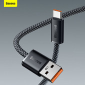 Baseus 100W kiirlaadimise USB C-kaabel Honor 50 Pro 66W 40W tüüpi C laadija kaabel Huawei P50 P40 P30 Mate 40 Mate 30 Pro jaoks