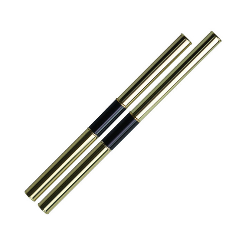 1 db Duplafejű Nail Art Stripes Lines Liner DIY festőecset folyékony púder akril UV gél hosszabbító rajztoll