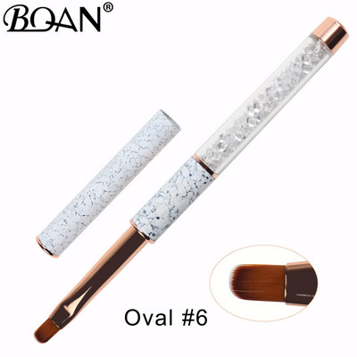 BQAN NAUJAS Rose Gold Nail Art Brush Deimantinis gradientas Nagų šepetėlis Linija Tapybos Teptukai Nagai Krištolo Akrilo Pamušalo piešimo rašiklis