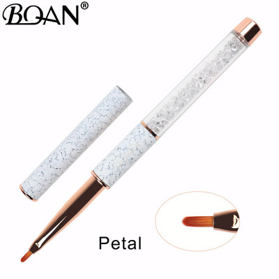BQAN NAUJAS Rose Gold Nail Art Brush Deimantinis gradientas Nagų šepetėlis Linija Tapybos Teptukai Nagai Krištolo Akrilo Pamušalo piešimo rašiklis