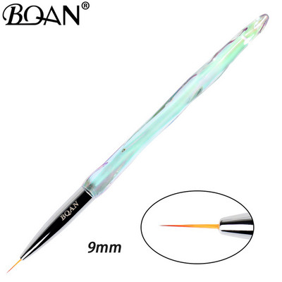 BQAN NAUJAS Rose Gold Nail Art Brush Deimantinis gradientas Nagų šepetėlis Linija Tapybos Teptukai Nagai Krištolo Akrilo Pamušalo piešimo rašiklis