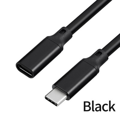 C-tüüpi pikenduskaabel USB C pikendusjuhe PD100W 5A 10Gbps isasest emasele USB 3.1 USB-C-tüüpi USB 5A laadimisandmejuhtmed