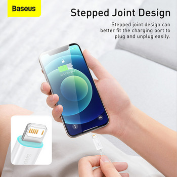 Καλώδιο USB Baseus για iPhone 13 pro 12 11 Xs Max XR Καλώδιο φόρτισης κινητού τηλεφώνου γρήγορη φόρτιση για iPhone 8 7 6 6s 5 Καλώδιο δεδομένων