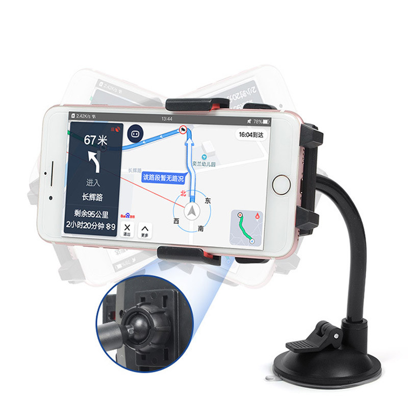 Držiak na telefón do auta 2023, držiak na poháre, univerzálny prísavný držiak na čelné sklo, uzamykanie telefónu, autopríslušenstvo