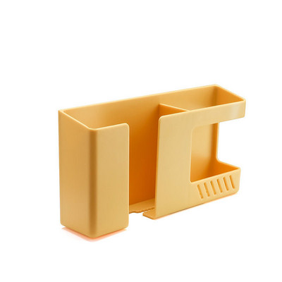 Πολυλειτουργικό επιτοίχιο κουτί αποθήκευσης χωρίς διάτρηση Ράφι αποθήκευσης τηλεχειριστηρίου κινητών τηλεφώνων Ράφι αποθήκευσης υπολειμμάτων τοίχου μπάνιου