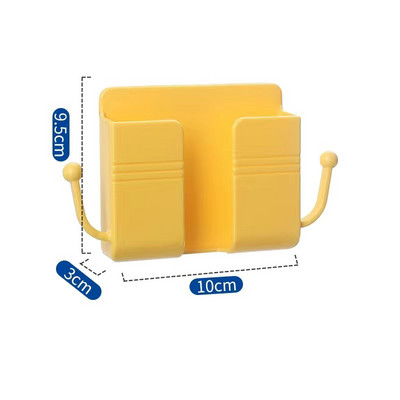 Πολυλειτουργικό επιτοίχιο κουτί αποθήκευσης χωρίς διάτρηση Ράφι αποθήκευσης τηλεχειριστηρίου κινητών τηλεφώνων Ράφι αποθήκευσης υπολειμμάτων τοίχου μπάνιου