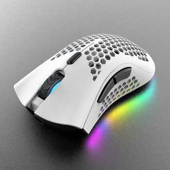 Безжична мишка Gamer Mouse Wirelesss RGB GAMING Mous Gaming Mouse Wireless For Laptop PC Gamer Office LED Rechargeable Mouse