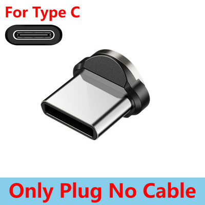 Forgó mágneses kábel 3 m hosszú Micro USB C típusú telefonkábel Huawei töltőkábelhez vezeték Samsung mágneses töltőhöz 1 m 2 m