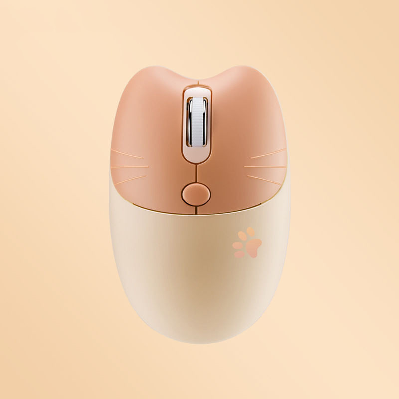 Ергономична безжична мишка Pink Mini USB Optical Kawaii Cute Gaming Mice Silent Computer Gamer Mause Girl For Laptop PC Computer