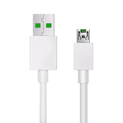 5V/4A datos mikro USB laidas, skirtas OPPO VOOC Flash įkroviklio kabeliui 5V 4A 7 kontaktų įkrovimo laidas Micro USB laidas greito įkrovimo laidas