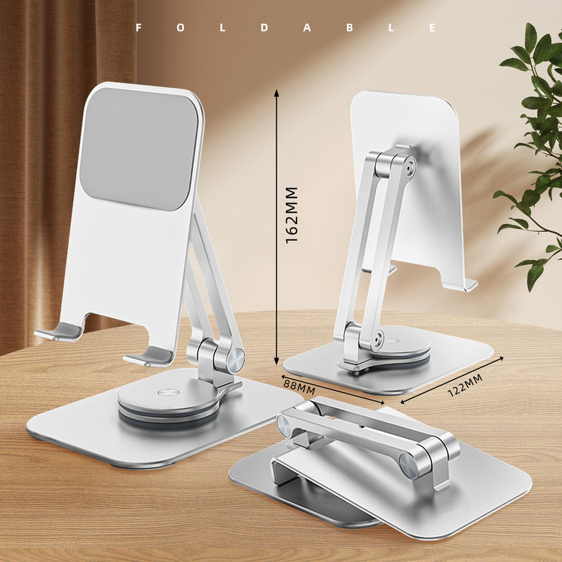 Metalinis telefono laikiklis išmaniojo telefono stovas Telefono mobiliojo palaikymo priedai, skirti Xiaomi 12 iPhone 14 Pro Huawei Samsung mobiliesiems telefonams