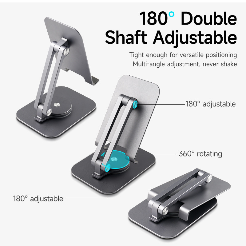 Metalinis telefono laikiklis išmaniojo telefono stovas Telefono mobiliojo palaikymo priedai, skirti Xiaomi 12 iPhone 14 Pro Huawei Samsung mobiliesiems telefonams