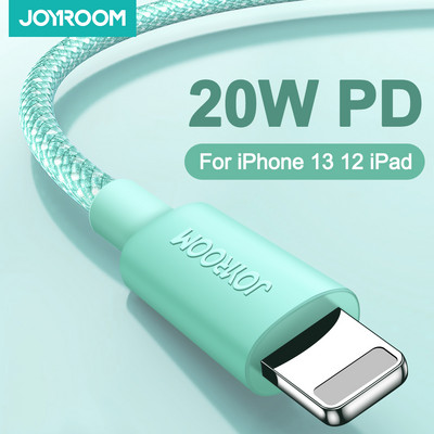 Joyroom 20 W USB C кабел за iPhone 13 12 11 Pro Max XR 8 Type C PD Кабел за бързо зареждане USB Type C кабел за данни Кабел за iPhone iPad