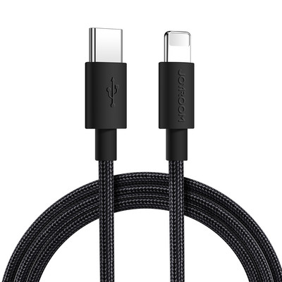 Joyroom 20W USB C laidas, skirtas iPhone 13 12 11 Pro Max XR 8 Type C PD greito įkrovimo kabelis C tipo USB duomenų laidas, skirtas iPhone iPad