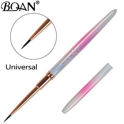 BQAN Pearlescent Nail Art Brush Gelinis šepetys manikiūrui Akrilo UV gelio priauginimo rašiklis nagų lako dažymo piešimo teptuko įdėklas