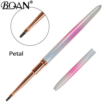 BQAN Pearlescent Nail Art Brush Gelinis šepetys manikiūrui Akrilo UV gelio priauginimo rašiklis nagų lako dažymo piešimo teptuko įdėklas