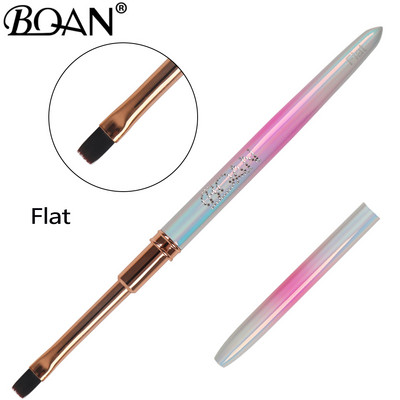 BQAN Pearlescent Nail Art Brush Gelinis šepetys manikiūrui Akrilo UV gelio priauginimo rašiklis nagų lako dažymo piešimo teptuko įdėklas