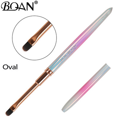 BQAN Pearlescent Nail Art Brush Gelinis šepetys manikiūrui Akrilo UV gelio priauginimo rašiklis nagų lako dažymo piešimo teptuko įdėklas