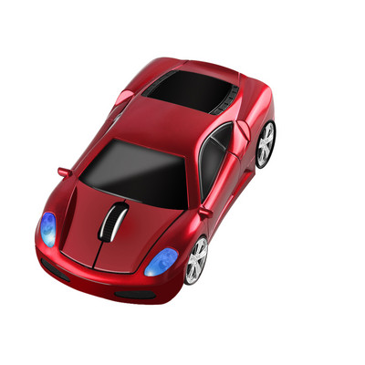 Novi uredski miš Cool sportski automobil Bežični miš za igrice Mini 3D USB optička mačka 1600DPI Ergonomski igrački miševi za miševe za prijenosna računala