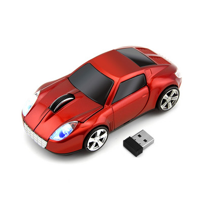 Novi uredski miš Cool sportski automobil Bežični miš za igrice Mini 3D USB optička mačka 1600DPI Ergonomski igrački miševi za miševe za prijenosna računala