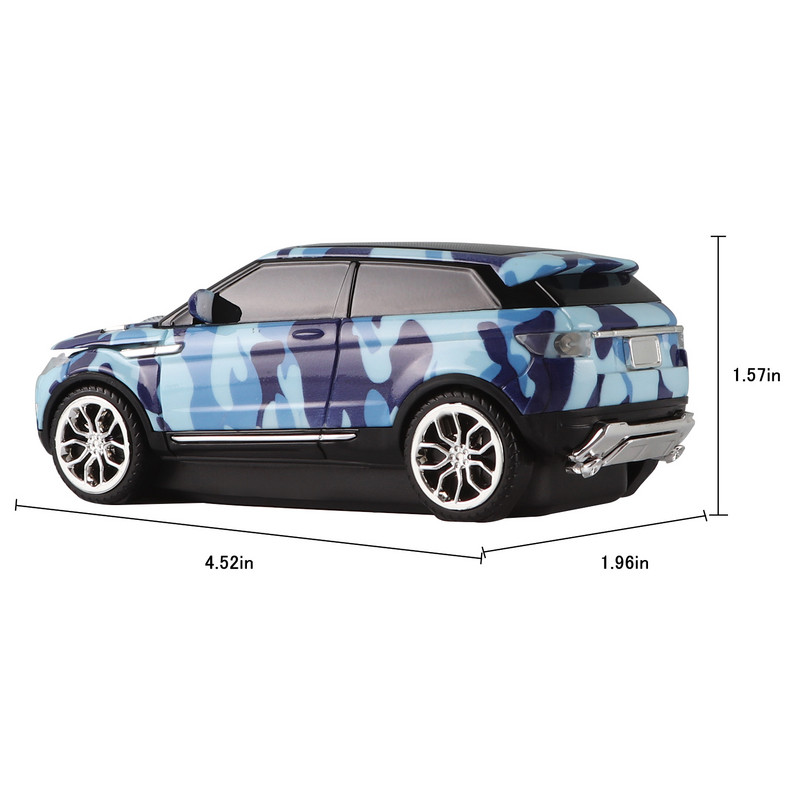 Novi uredski miš Cool sportski automobil Bežični miš za igrice Mini 3D USB optička mačka 1600DPI Ergonomski igrački miševi za miševe za prijenosna računala