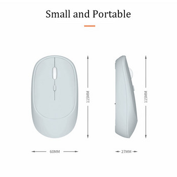 Xiaomi Bluetooth Mouse Mute Wireless Mouse For Laptop Computer Notebook Computer mini Ultra-Thin Single-Mode for PC Gamer Xiaomi