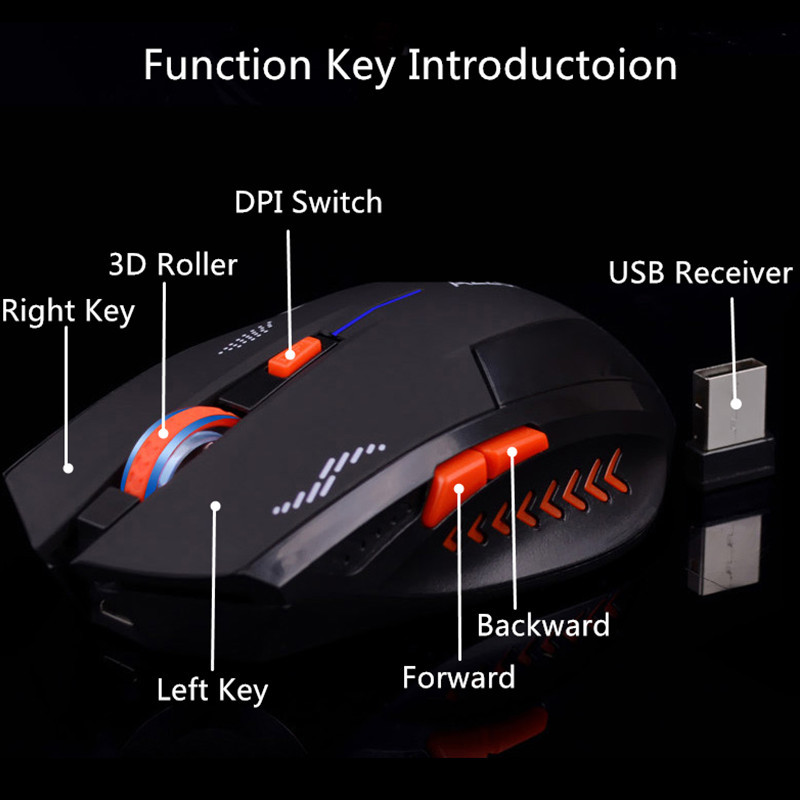 Originalus AZZOR įkrautas tylus belaidis pelės nutildymo mygtukas be triukšmo optinės žaidimų pelės, įmontuota kompiuterio nešiojamojo kompiuterio baterija