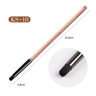 Misscheerings Nagų dailės šepetėlis akrilinis skaidrus prancūziškas gėlės rankenėlė tapyba Piešimo pamušalas rašiklis manikiūro įrankis geliniam lakavimui