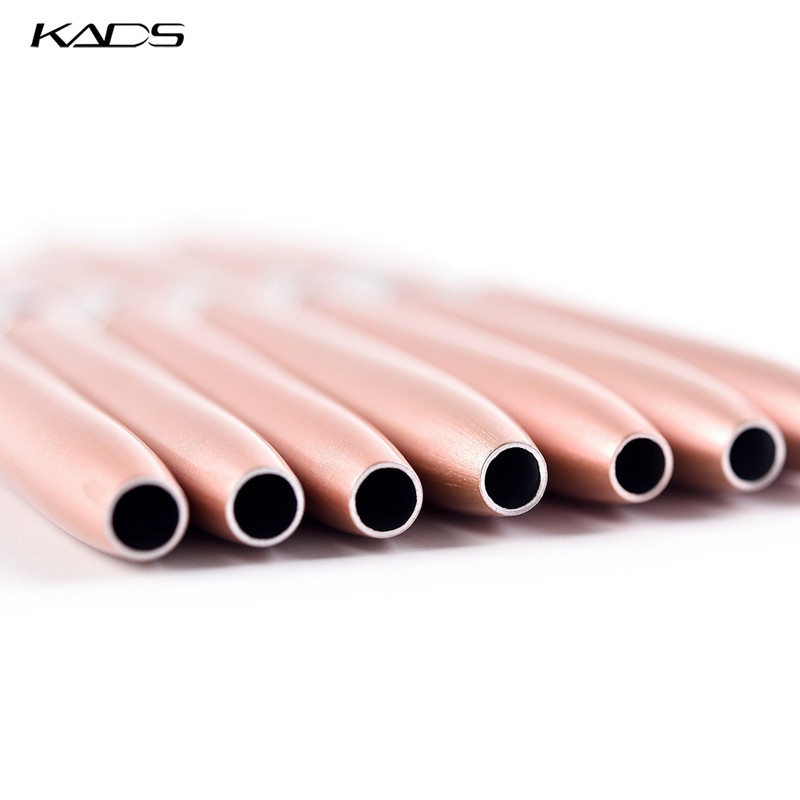 Akrilinis nagų šepetėlis 100% grynas Kolinsky Sable Brush, skirtas krištolo nagų gelio dažymui ovaliu gofruotu akrilo pudra, skystas manikiūro įrankis