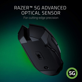 Razer Basilisk X Hyperspeed Wireless Gaming Mouse: Bluetooth и безжична съвместимост 16000DPI DPI оптичен сензор Razer мишки