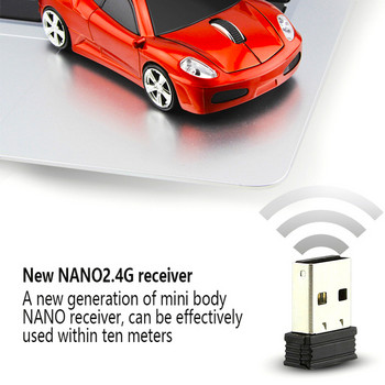 UTHAI DB20 Wireless Car Mouse GDPI 1600 Wireless Mouse Personality Creative Gift Mouse 2.4 Mouse