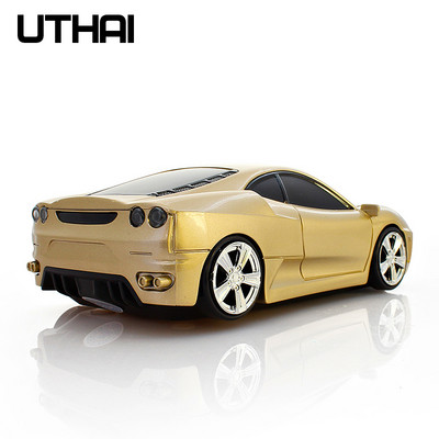 UTHAI DB20 belaidė automobilio pelė GDPI 1600 belaidė pelė asmenybės kūrybinė dovana pelė 2.4 pelė