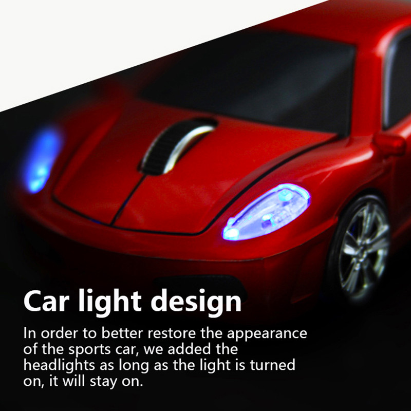 UTHAI DB20 belaidė automobilio pelė GDPI 1600 belaidė pelė asmenybės kūrybinė dovana pelė 2.4 pelė