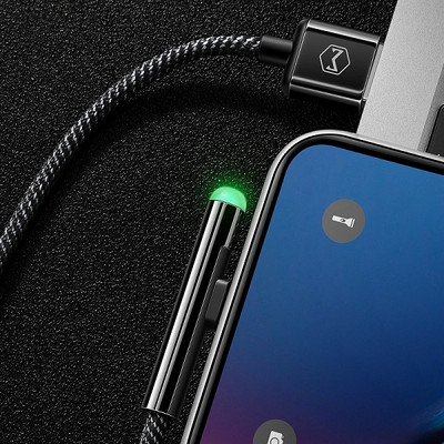Mcdodo USB kábel iPhone Lightninghez 14 13 12 11 Pro Max 8 7 6 Plus iPad 2A gyorstöltő USB töltő adatkábel iOS LED kábel