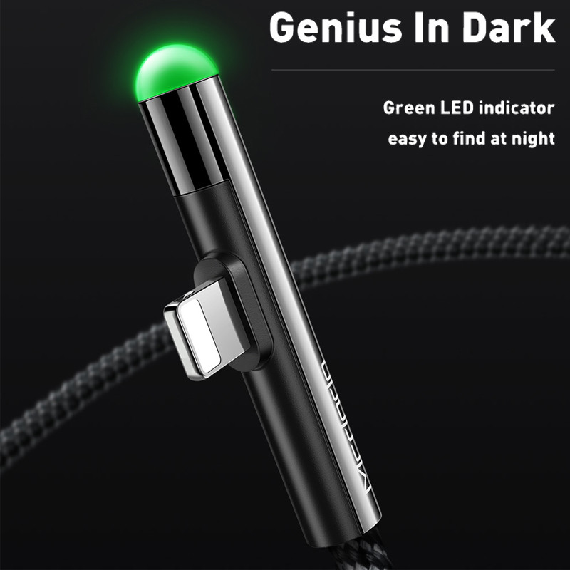 Mcdodo USB kábel iPhone Lightninghez 14 13 12 11 Pro Max 8 7 6 Plus iPad 2A gyorstöltő USB töltő adatkábel iOS LED kábel