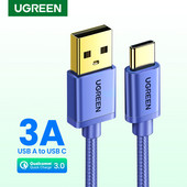 【Novo u prodaji】UGREEN USB kabel 3A USB C kabel za Samsung S21 Xiaomi tip C kabel za punjenje Dodatna oprema za telefon USB tip C kabel