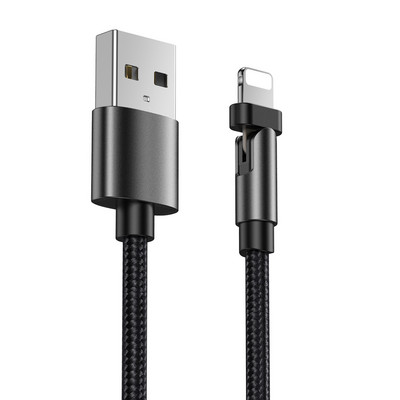 USB laidas skirtas iPhone 12 11 Pro Max X XS 5 6 7 8 Plus SE Apple iPad Origin Ilgas 2m 1m telefono įkroviklio duomenų laidas 3A greito įkrovimo laidas