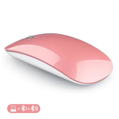 Mouse magic Bluetooth fără fir, silențios, reîncărcabil, mouse cu laser pentru computer, mouse subțire, ergonomic, pentru computer Apple Macbook Microsoft