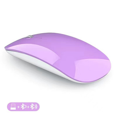 Mouse magic Bluetooth fără fir, silențios, reîncărcabil, mouse cu laser pentru computer, mouse subțire, ergonomic, pentru computer Apple Macbook Microsoft