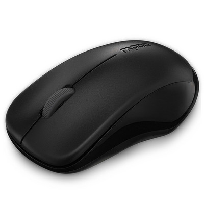 Originalus Rapoo Silent Wireless Optical Mouse Nutildymo mygtukas Click Mini Noiseless Game Mice 1000 DPI, skirtas Macbook PC nešiojamam kompiuteriui